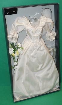 Franklin Mint - Diana, Princess of Hearts - Wedding Gown - Outfit